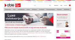 Desktop Screenshot of oble.nl